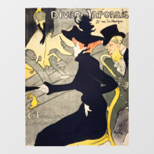 Toulouse-Lautrec - Divan Japonais Window Cling