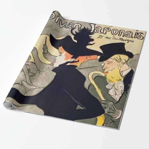 Toulouse_Lautrec _ Divan Japonais Wrapping Paper