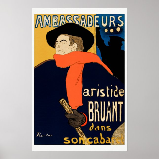 Toulouse-Lautrec | Iconic Cabaret Poster (Front)