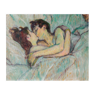 Toulouse-Lautrec - In Bed, The Kiss Acrylic Print