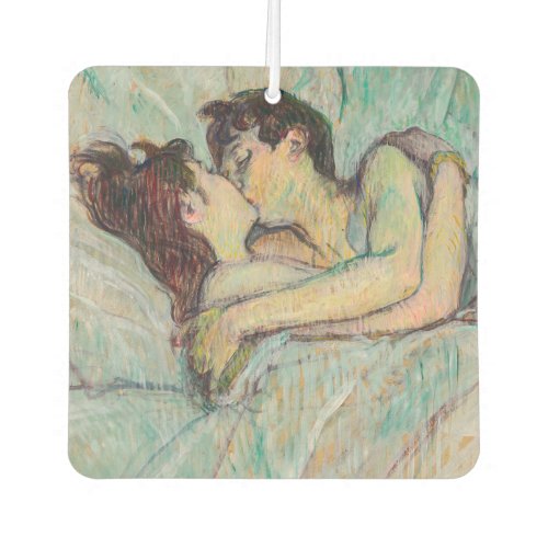 Toulouse_Lautrec _ In Bed The Kiss Air Freshener