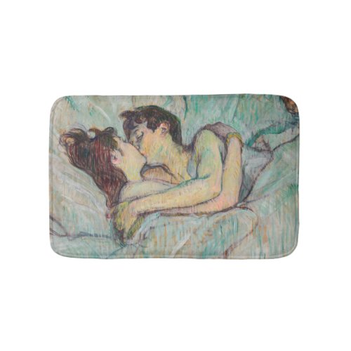 Toulouse_Lautrec _ In Bed The Kiss Bath Mat