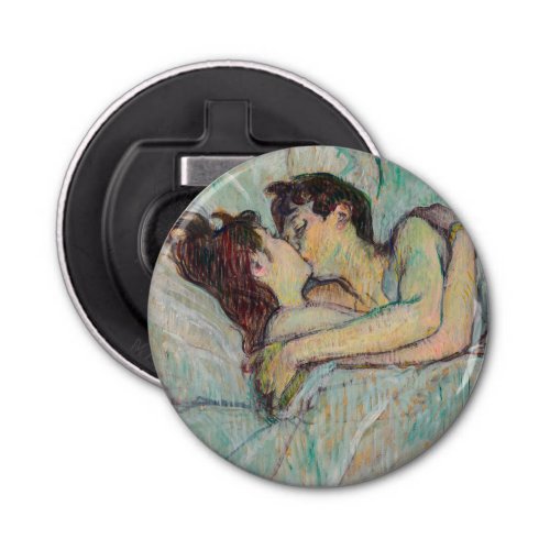 Toulouse_Lautrec _ In Bed The Kiss Bottle Opener