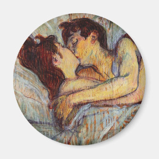 Toulouse-Lautrec In Bed The Kiss Magnet