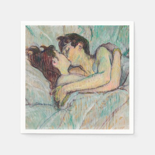 Toulouse_Lautrec _ In Bed The Kiss Napkins