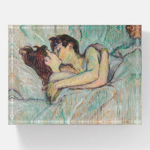 Toulouse-Lautrec - In Bed, The Kiss Paperweight