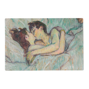 Toulouse-Lautrec - In Bed, The Kiss Placemat