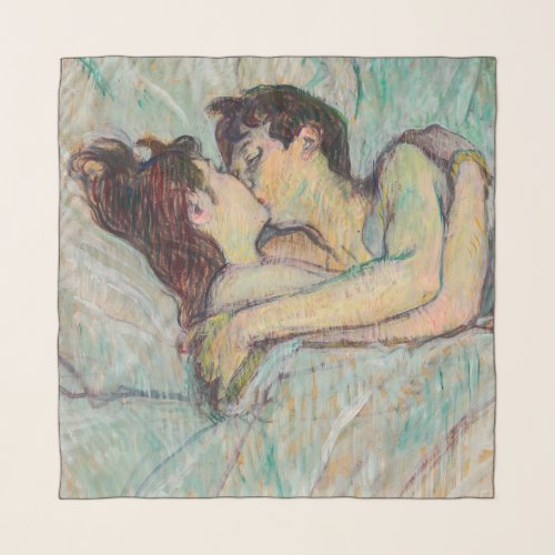 Toulouse_Lautrec _ In Bed The Kiss Scarf