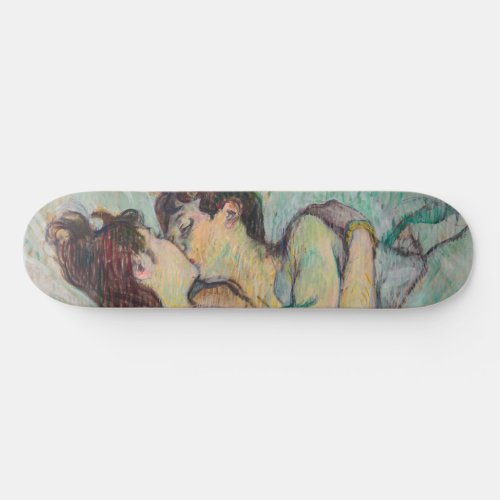 Toulouse_Lautrec _ In Bed The Kiss Skateboard