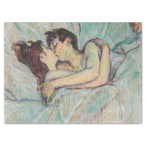 Toulouse_Lautrec _ In Bed The Kiss Tissue Paper