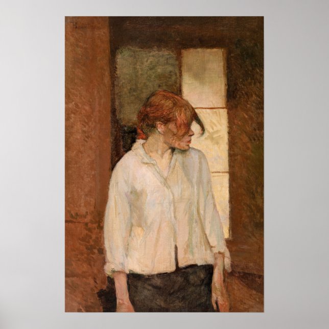 Toulouse-Lautrec - In Montrouge, Rosa La Rouge Poster (Front)