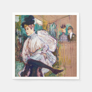 Toulouse-Lautrec - Jane Avril Dancing Napkins