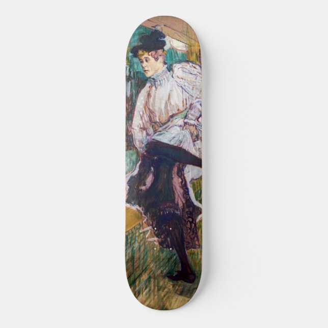 Toulouse-Lautrec - Jane Avril Dancing Skateboard (Front)