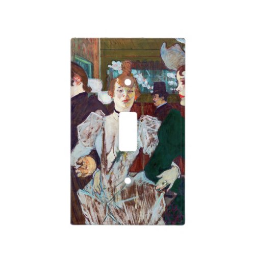 Toulouse_Lautrec _ La Goulue Arriving at the Rouge Light Switch Cover