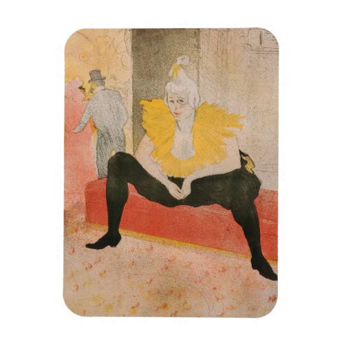 Toulouse_Lautrec _ Mademoiselle Cha_u_kao Seated Magnet