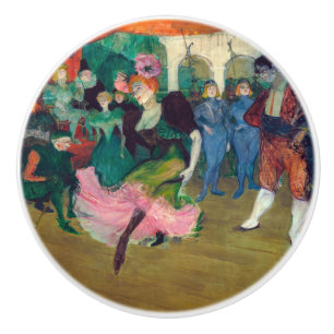 Toulouse-Lautrec - Marcelle Lender, Dancing Bolero Ceramic Knob