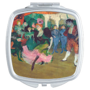 Toulouse-Lautrec - Marcelle Lender, Dancing Bolero Compact Mirror