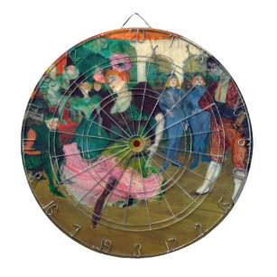 Toulouse-Lautrec - Marcelle Lender, Dancing Bolero Dart Board