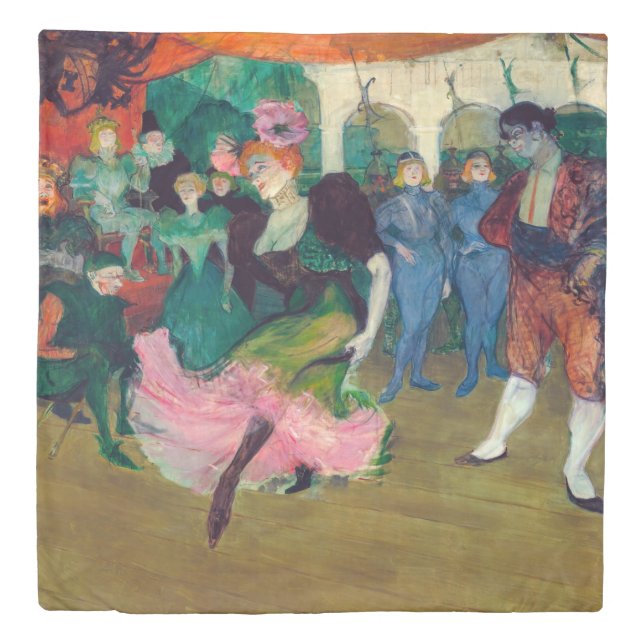 Toulouse-Lautrec - Marcelle Lender, Dancing Bolero Duvet Cover (Front)