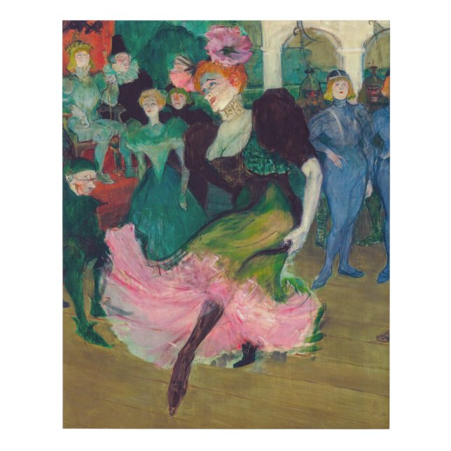 Toulouse-Lautrec - Marcelle Lender, Dancing Bolero Faux Canvas Print (Front)