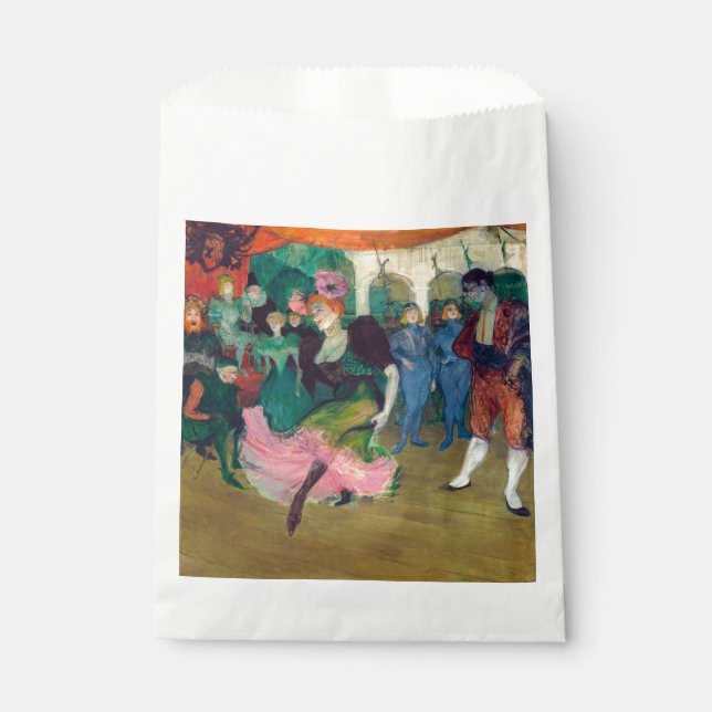 Toulouse-Lautrec - Marcelle Lender, Dancing Bolero Favor Bag (Front)
