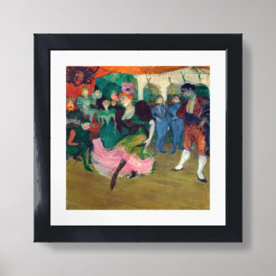 Toulouse-Lautrec - Marcelle Lender, Dancing Bolero Framed Art