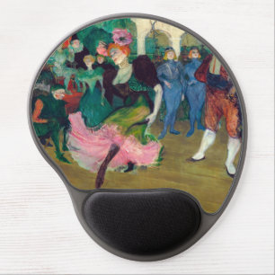 Toulouse-Lautrec - Marcelle Lender, Dancing Bolero Gel Mouse Pad