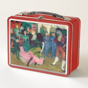 Toulouse-Lautrec - Marcelle Lender, Dancing Bolero Metal Lunch Box