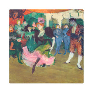 Toulouse-Lautrec - Marcelle Lender, Dancing Bolero Metal Print