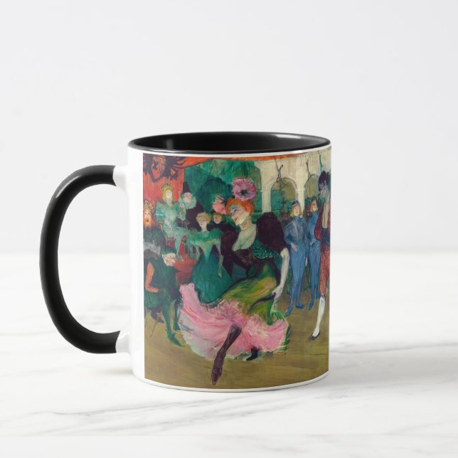 Toulouse-Lautrec - Marcelle Lender, Dancing Bolero Mug (Left)