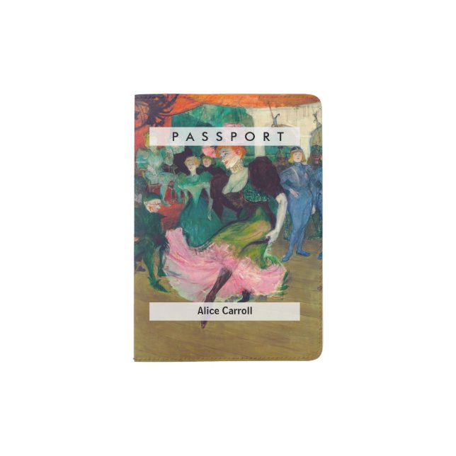 Toulouse-Lautrec - Marcelle Lender, Dancing Bolero Passport Holder (Front)