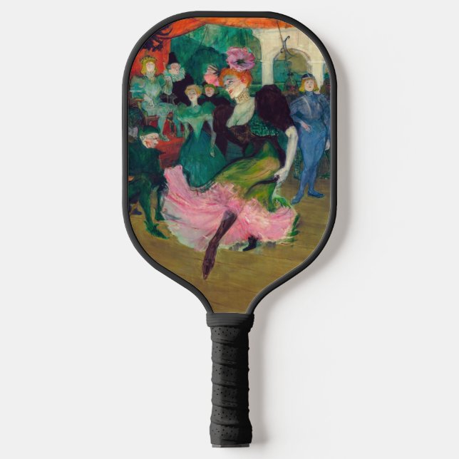 Toulouse-Lautrec - Marcelle Lender, Dancing Bolero Pickleball Paddle (Front)