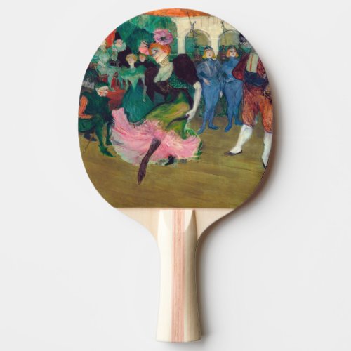 Toulouse_Lautrec _ Marcelle Lender Dancing Bolero Ping Pong Paddle