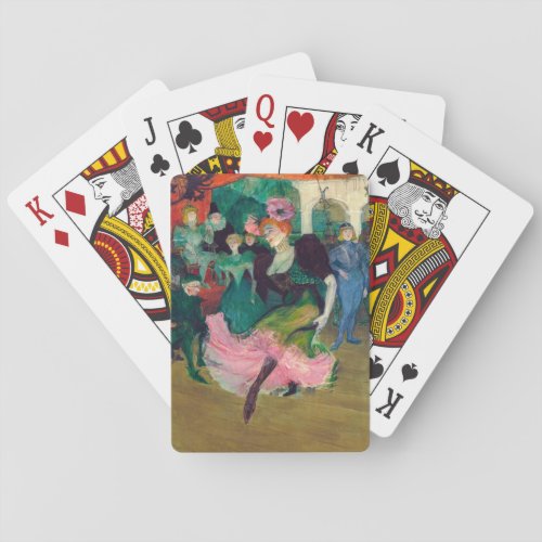 Toulouse_Lautrec _ Marcelle Lender Dancing Bolero Playing Cards