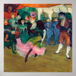 Toulouse-Lautrec - Marcelle Lender, Dancing Bolero Poster