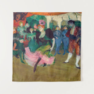 Toulouse-Lautrec - Marcelle Lender, Dancing Bolero Tapestry