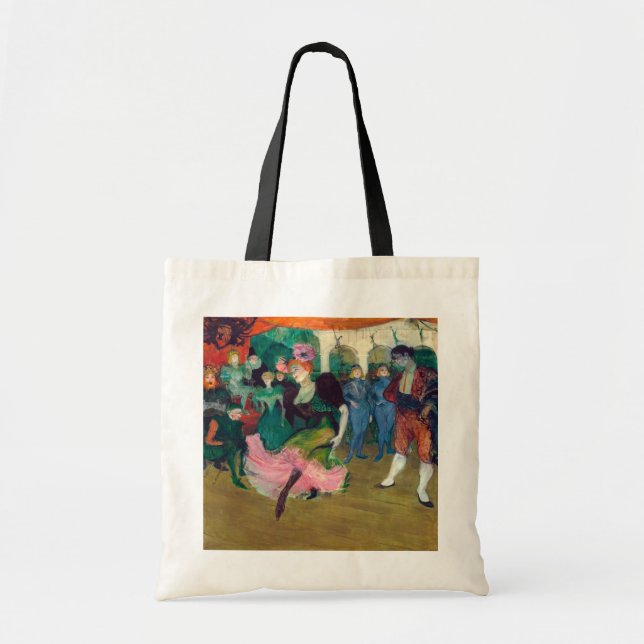 Toulouse-Lautrec - Marcelle Lender, Dancing Bolero Tote Bag (Front)