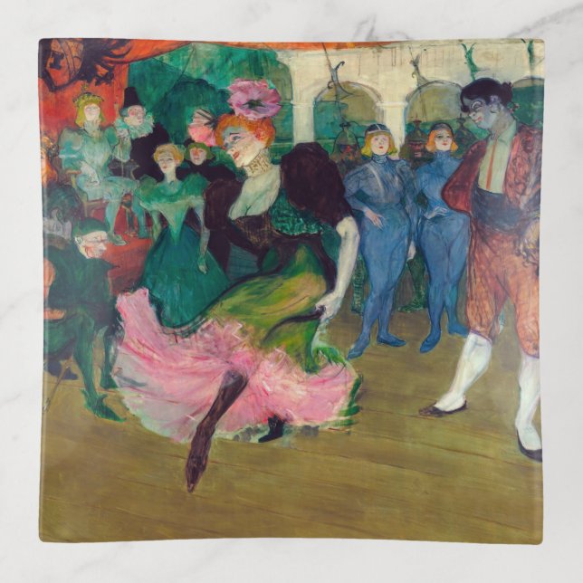 Toulouse-Lautrec - Marcelle Lender, Dancing Bolero Trinket Tray (Front)