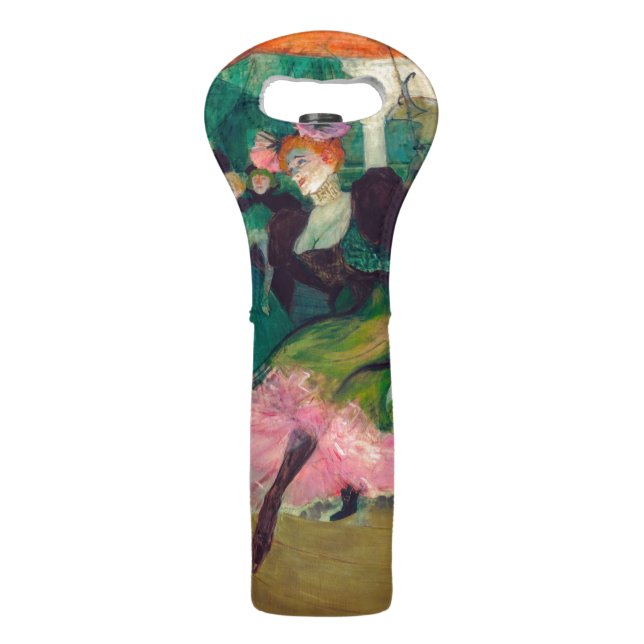 Toulouse-Lautrec - Marcelle Lender, Dancing Bolero Wine Bag (Front)