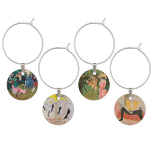 Toulouse-Lautrec - Masterpieces Selection Wine Charm