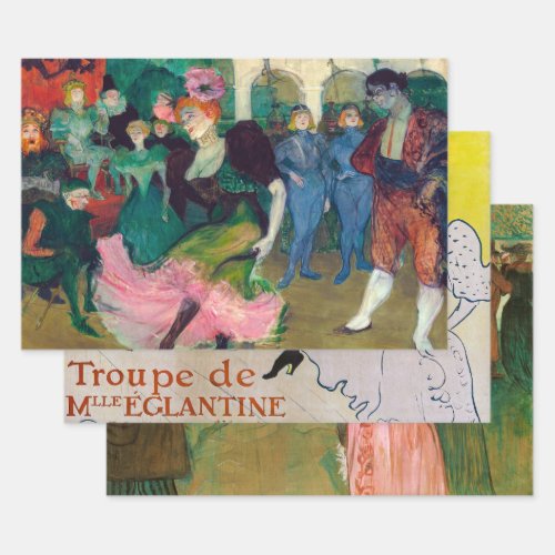 Toulouse_Lautrec _ Masterpieces Selection Wrapping Paper Sheets