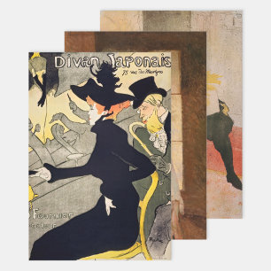 Toulouse-Lautrec - Masterpieces Selection Wrapping Paper Sheets