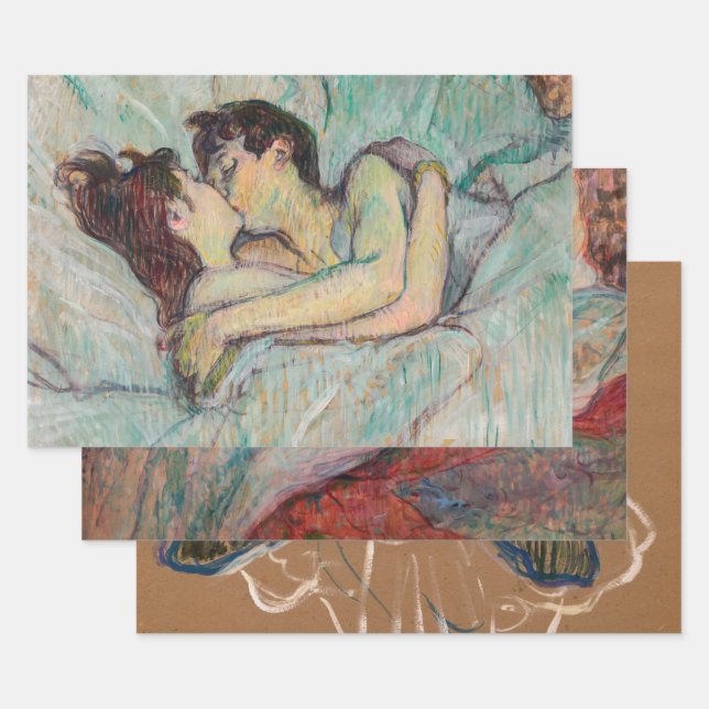 Toulouse-Lautrec - Masterpieces Selection Wrapping Paper Sheets (Set)