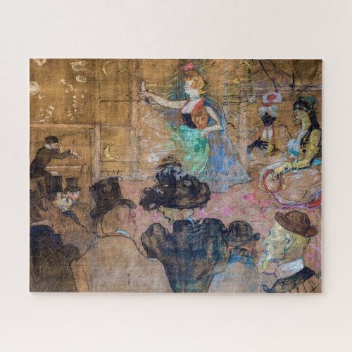 Toulouse_Lautrec _ Moorish Dance  The Almehs Jigsaw Puzzle