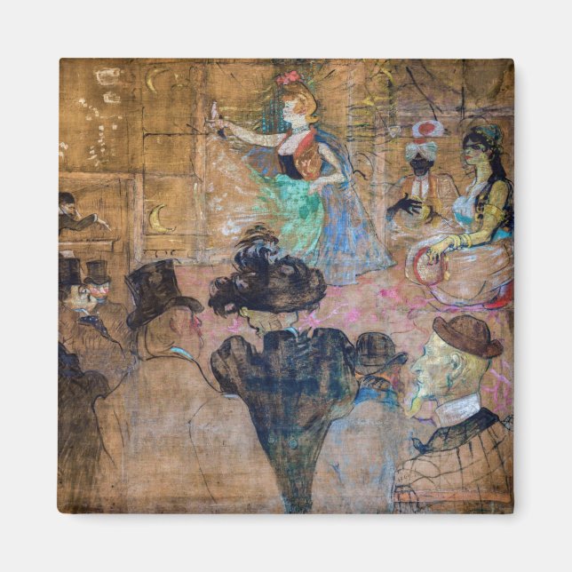 Toulouse-Lautrec - Moorish Dance / The Almehs Magnet (Front)
