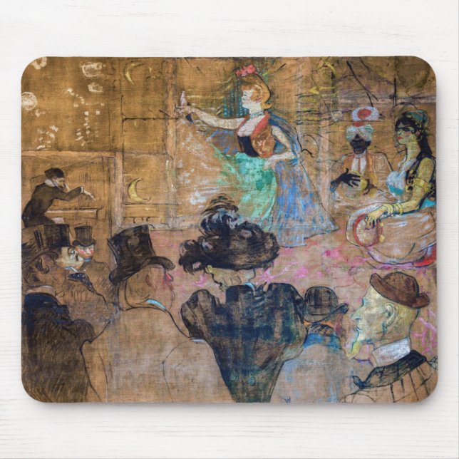 Toulouse-Lautrec - Moorish Dance / The Almehs Mouse Pad (Front)