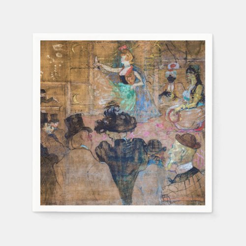 Toulouse_Lautrec _ Moorish Dance  The Almehs Napkins