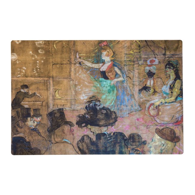 Toulouse-Lautrec - Moorish Dance / The Almehs Placemat (Front)
