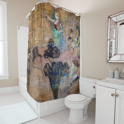 Toulouse_Lautrec _ Moorish Dance  The Almehs Shower Curtain