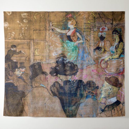 Toulouse_Lautrec _ Moorish Dance  The Almehs Tapestry
